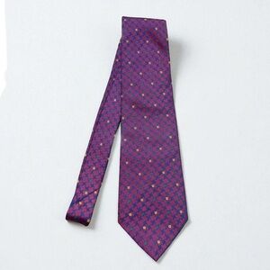 PAUL STUART WOVEN SILK DECO TIE